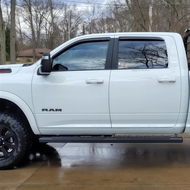 Black Running Boards Ram 1500 factory